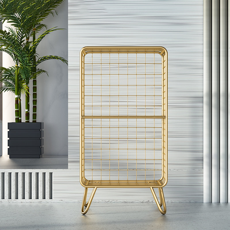 Urban Shelf Bookcase Closed Back Vertical Metal Bookshelf for Living Room