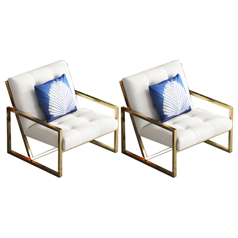 Tufted Cushions Lounge Chair Arms Included Reclining Chair with Pillow