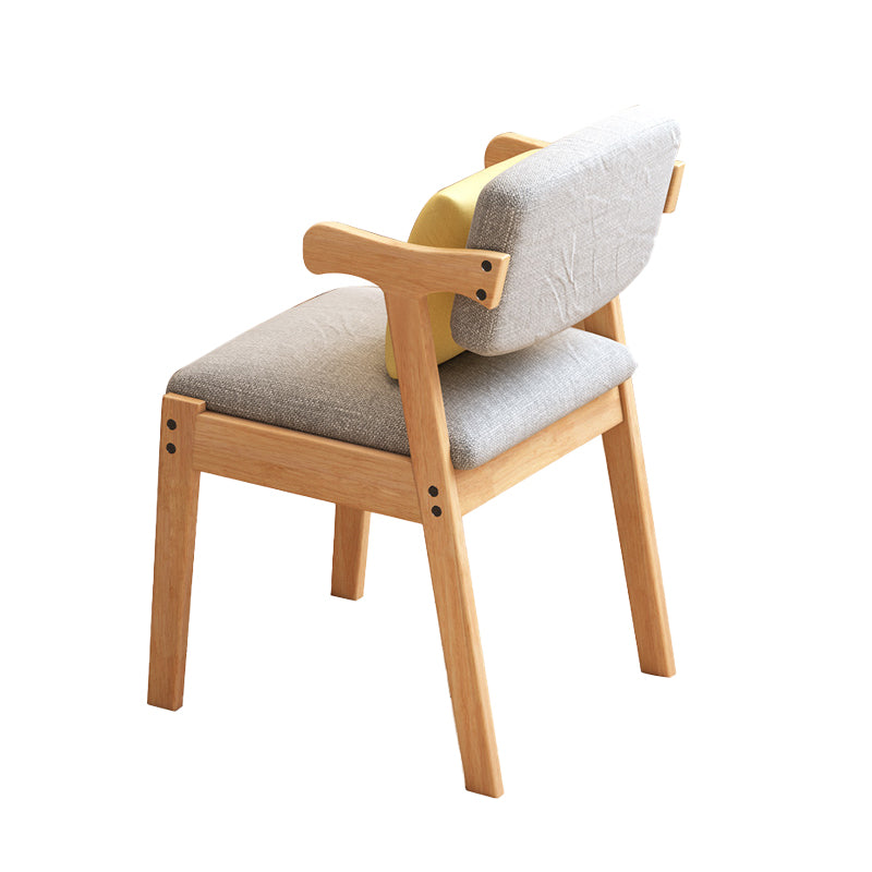 19.68" Wide Arm Chair Solid Wood Frame Chair for Living Room