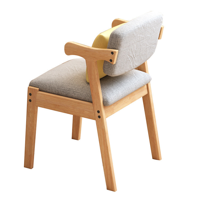 19.68" Wide Arm Chair Solid Wood Frame Chair for Living Room