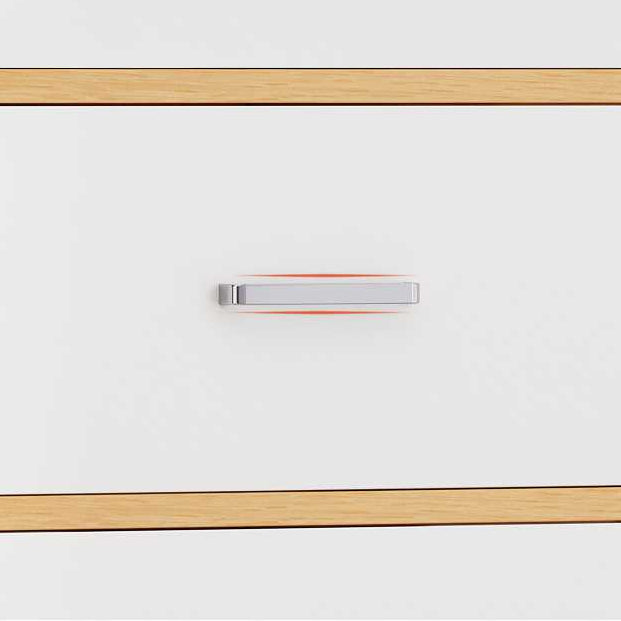 4 Drawers Wood Side Cabinet Contemporary 1 - Door Accent Chest