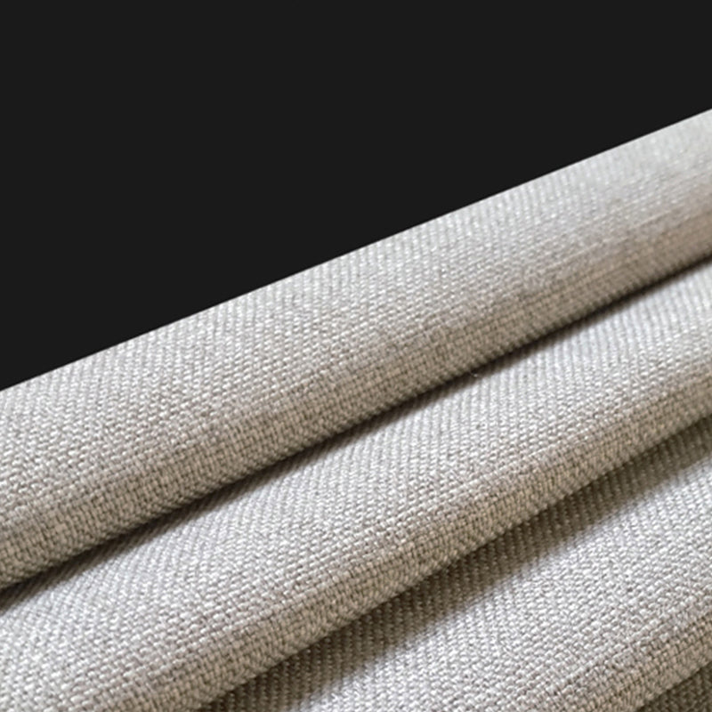 33.46" Wide Sleeper Sofa Light Gray Linen Sofa Bed with Storage