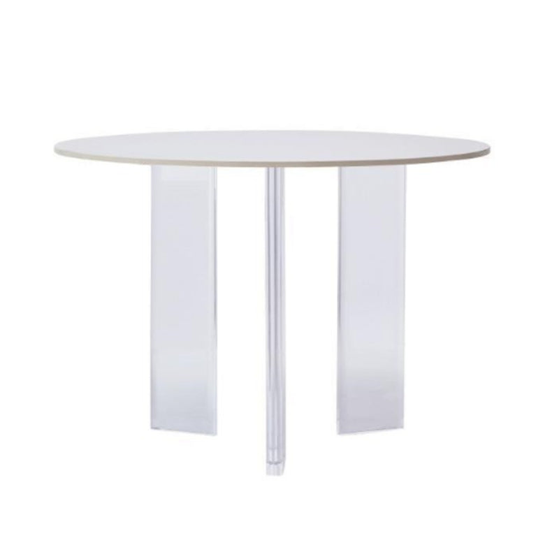 Modern Stone Table Round 3 Legs Base Dining Table for Kitchen