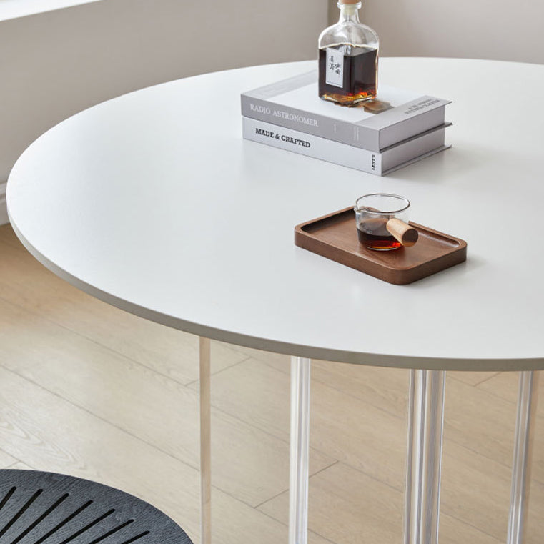 Modern Stone Table Round 3 Legs Base Dining Table for Kitchen