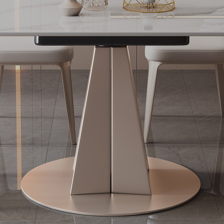 Modern Dining Sintered Stone Table Dining Round Table for Home
