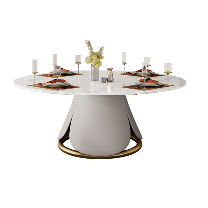 Modern Style Dining Round Table Dining Stone Table for Kitchen