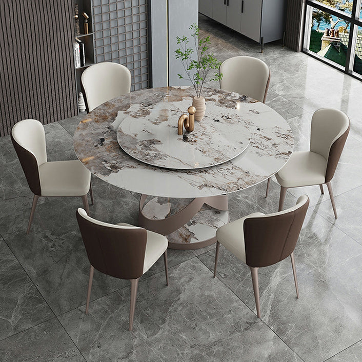 Modern Style Dining Round Table Dining Stone Table for Home Use
