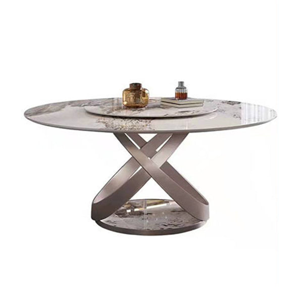 Modern Style Dining Round Table Dining Stone Table for Home Use
