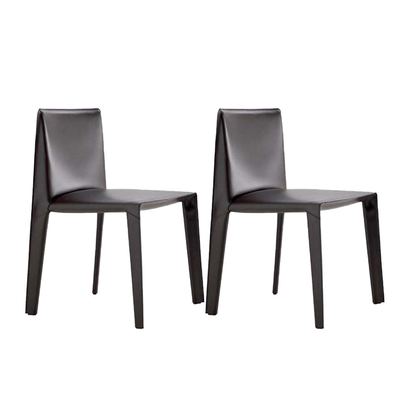 Upholstered Dining Chairs Faux Leather Kitchen Dining Side Chair
