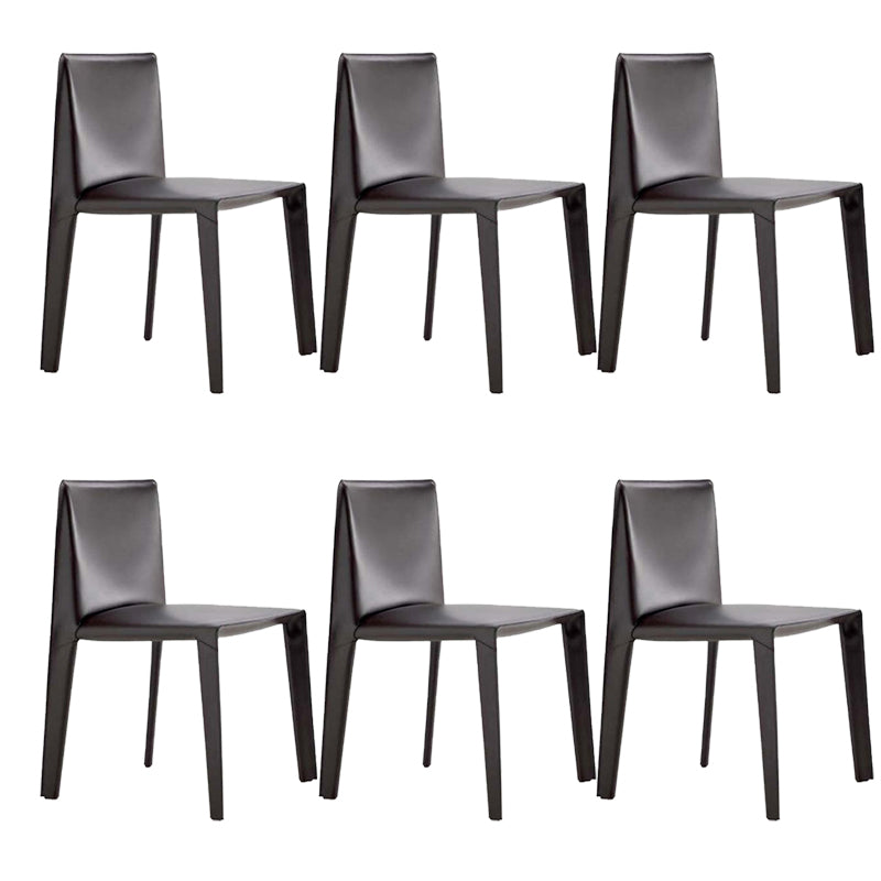 Upholstered Dining Chairs Faux Leather Kitchen Dining Side Chair