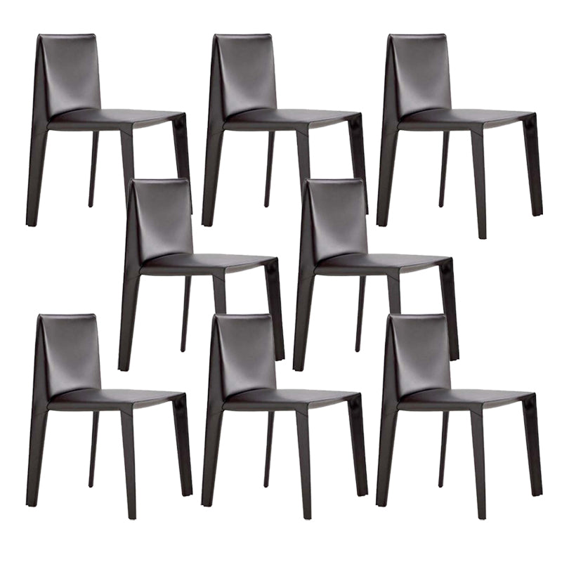 Upholstered Dining Chairs Faux Leather Kitchen Dining Side Chair
