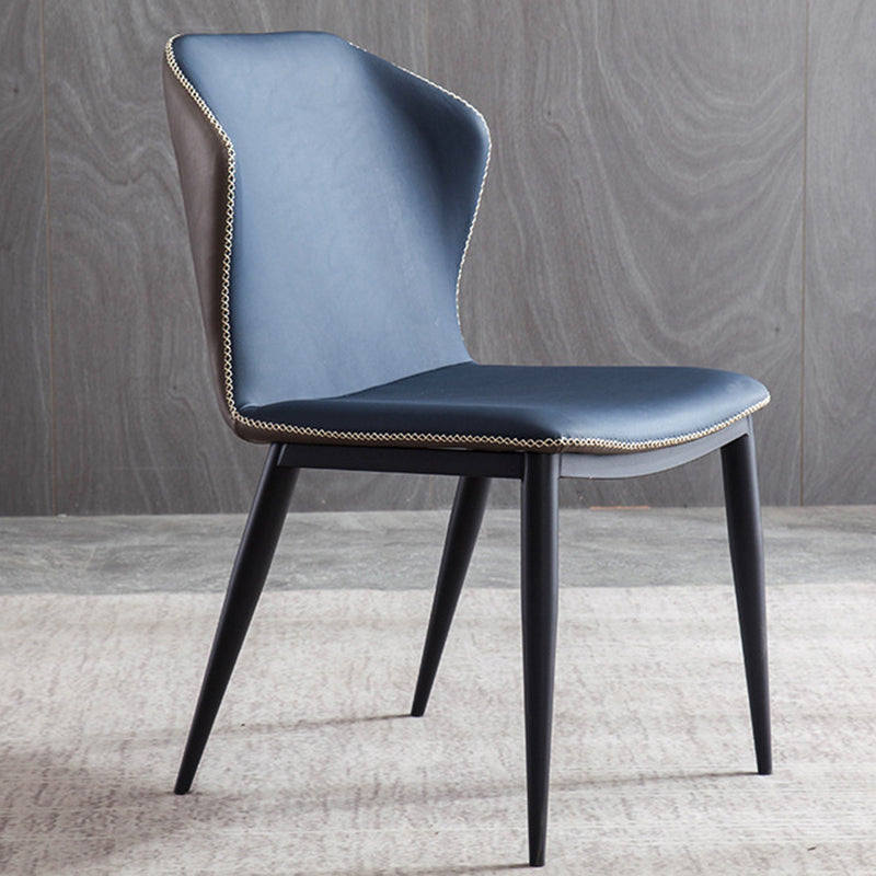 Industrial Side Chair Wingback Dining Room Chair for Kitchen