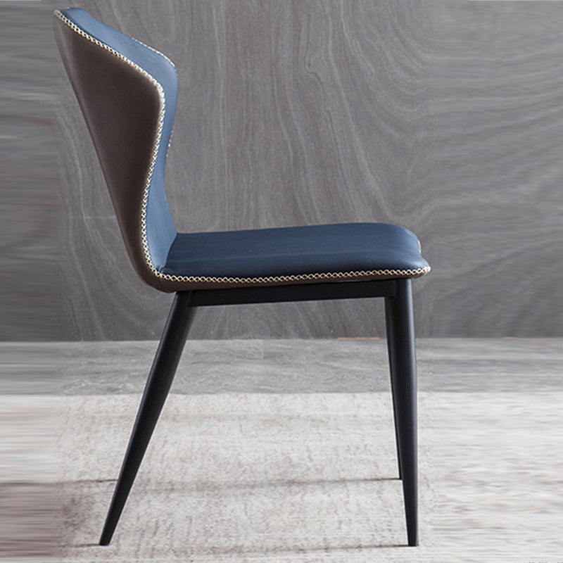 Industrial Side Chair Wingback Dining Room Chair for Kitchen