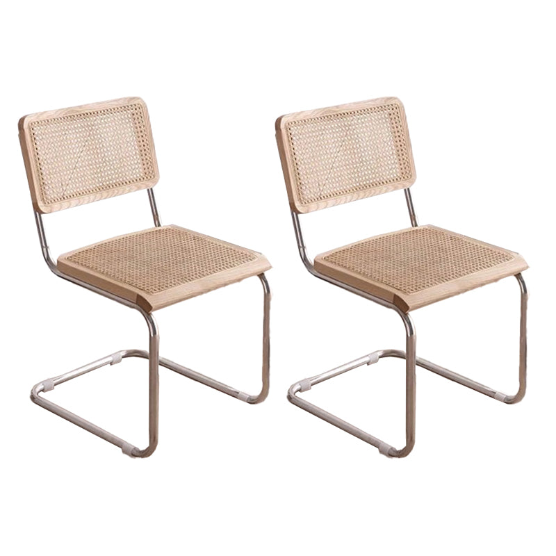 Contemporary Side Chair Open Back Dining Room Chair for Kitchen