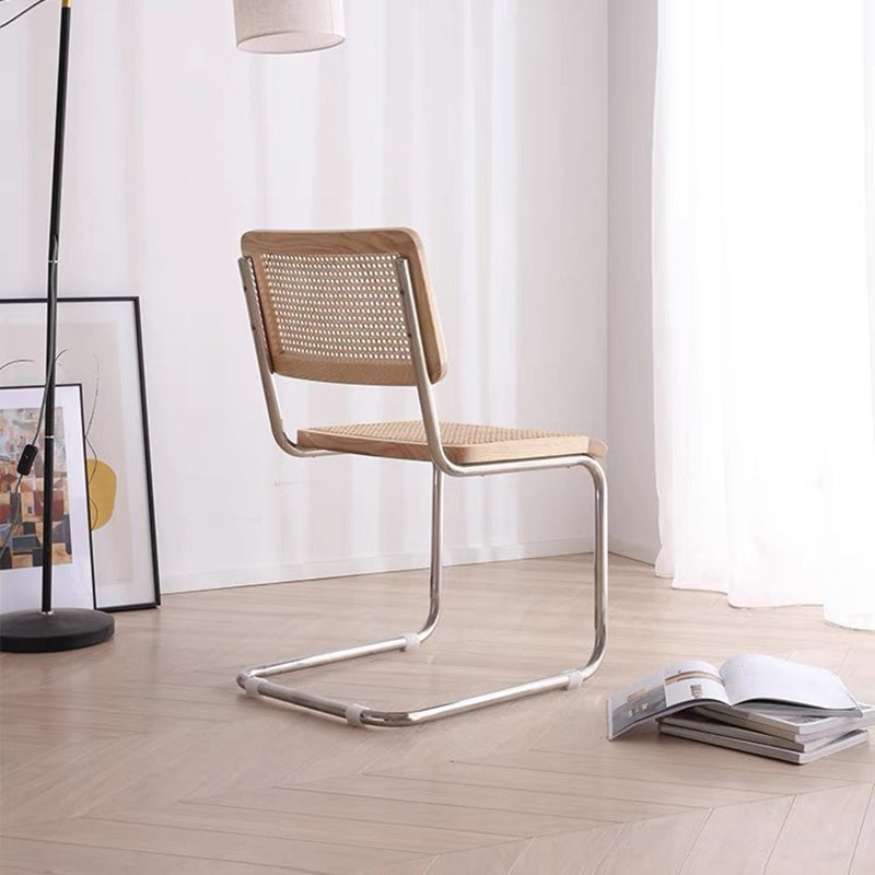 Contemporary Side Chair Open Back Dining Room Chair for Kitchen