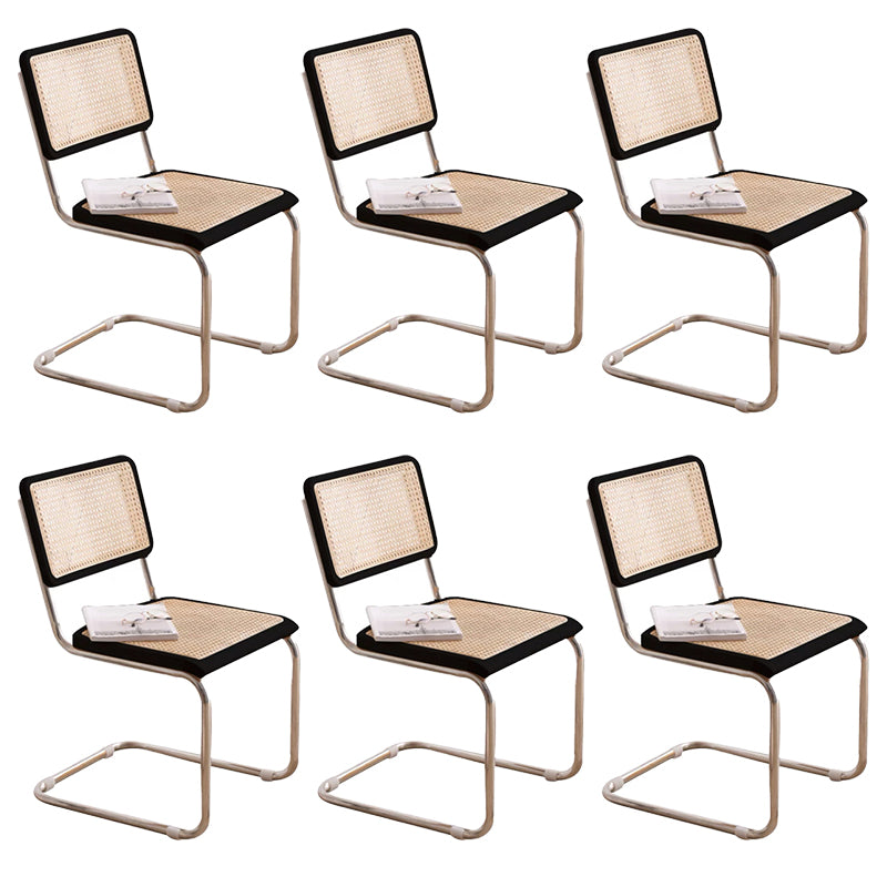 Contemporary Side Chair Open Back Dining Room Chair for Kitchen