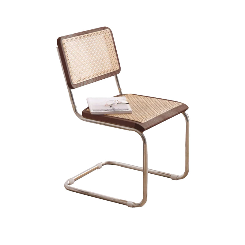 Contemporary Side Chair Open Back Dining Room Chair for Kitchen