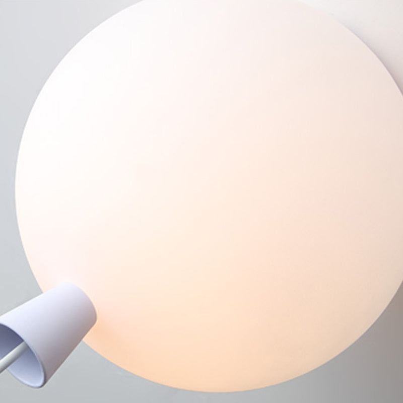 Contemporary Ceiling Lamp Acrylic Shade Flush Mount Light Fixture