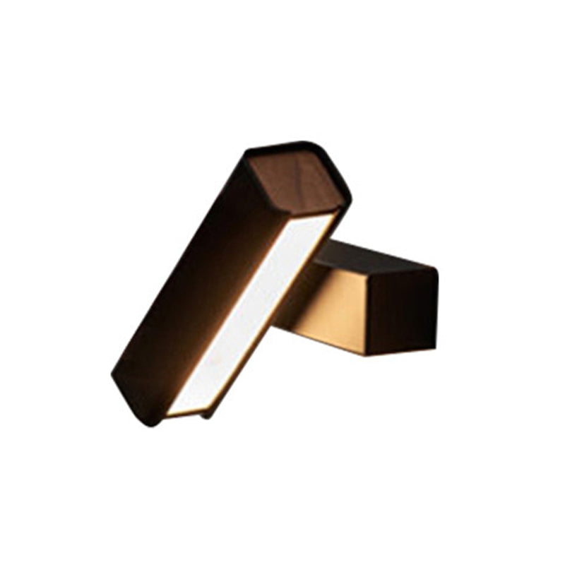 Modern Simple Wall Light Rectangle Shape Rotatable Wall Lamp for Living Room