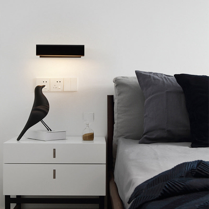 Modern Simple Wall Light Rectangle Shape Rotatable Wall Lamp for Living Room