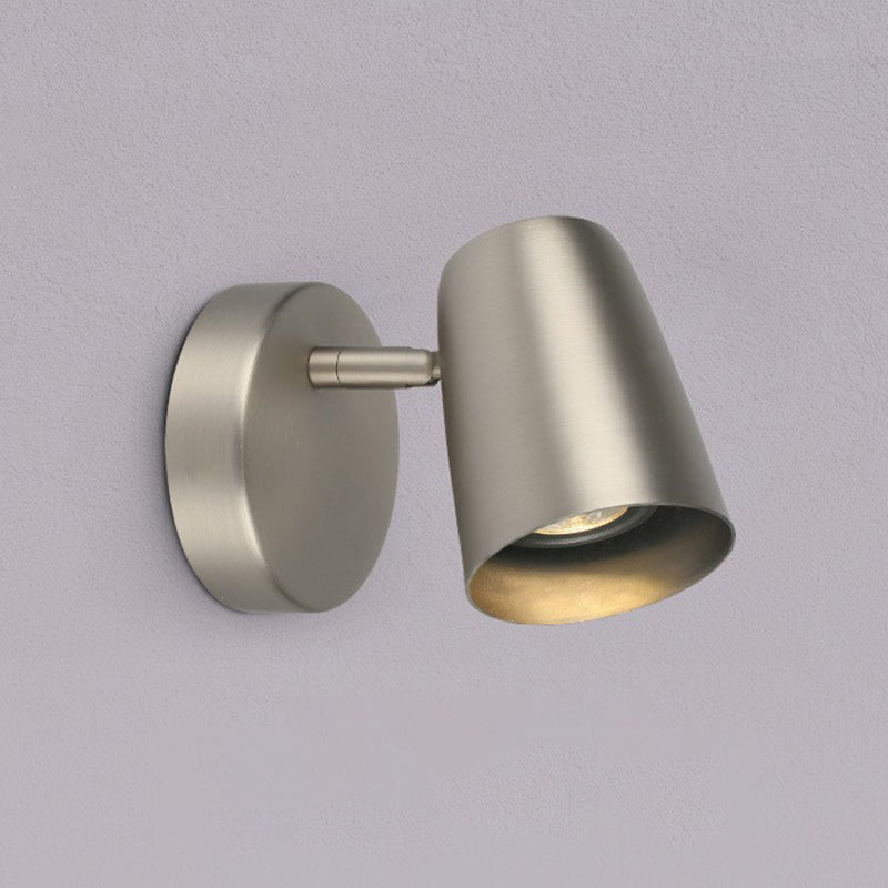 Modern Simple Wall Light Cylinder Shape Rotatable Wall Lamp for Living Room