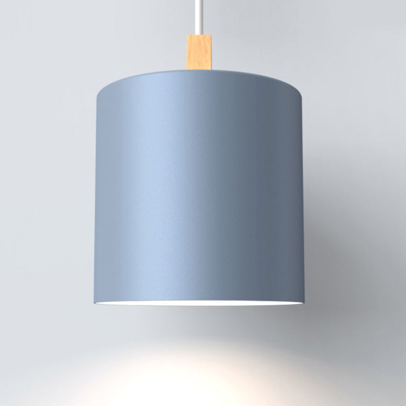 Macaron Style Wall Lamp Metal 1 Light Sconce Light for Bedroom