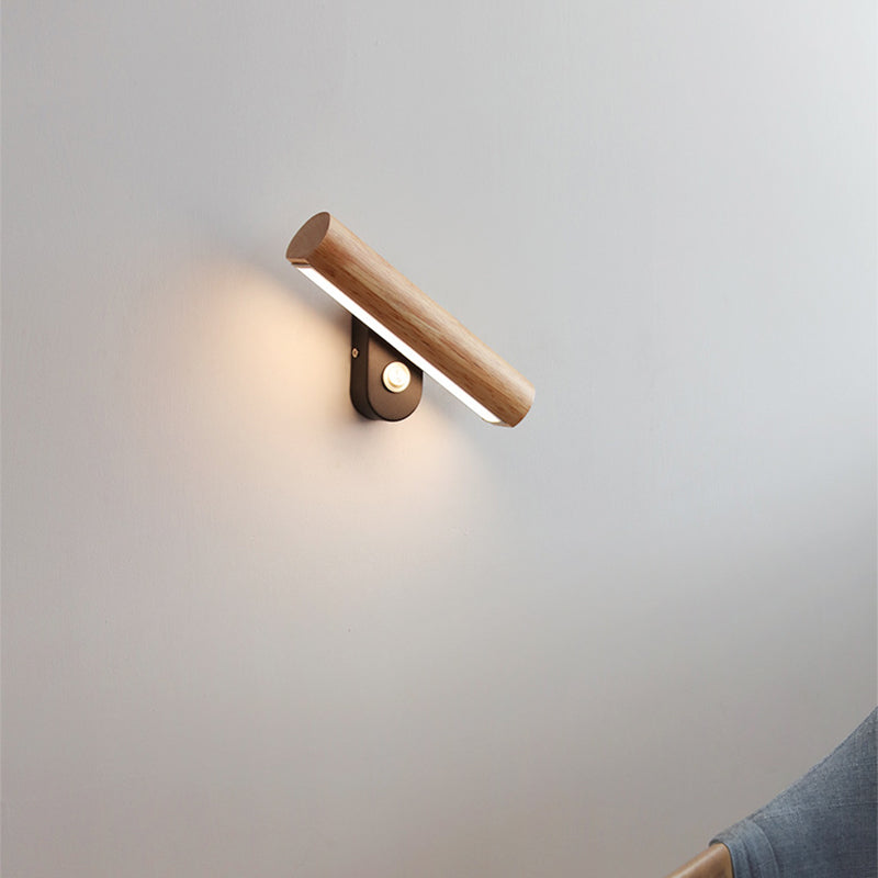 Rotatable Wall Lamp 1-Light LED Wall Mount Lamp with Acrylic Shade for Bedroom