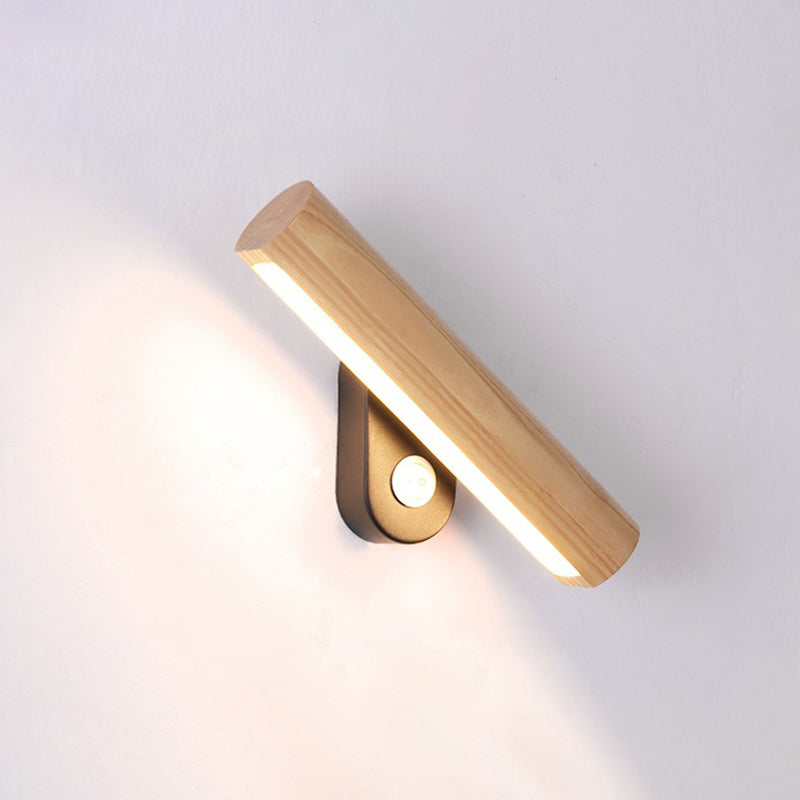 Rotatable Wall Lamp 1-Light LED Wall Mount Lamp with Acrylic Shade for Bedroom