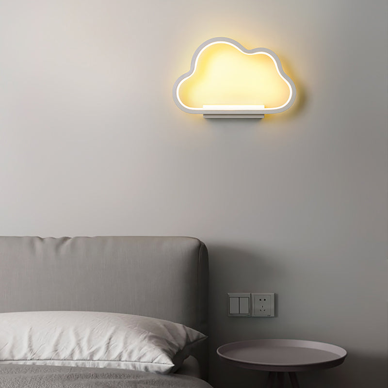 Children Wall Lamp LED Wall Mount Lamp with Silica Gel Shade for Kid's Room