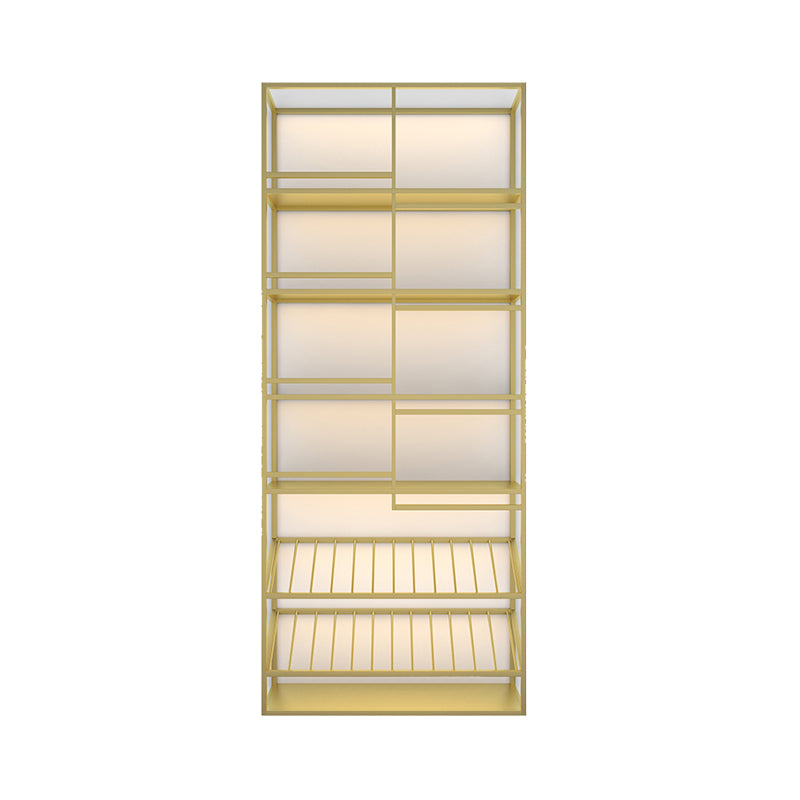 Freestanding Wine Bottle & Glass Rack Contemporary Metal Wine Rack Kit