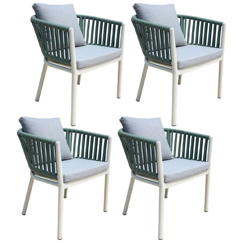 Bohemian Style 1/4/5 Pieces Dining Set Stone Dining Table Set for Outdoor