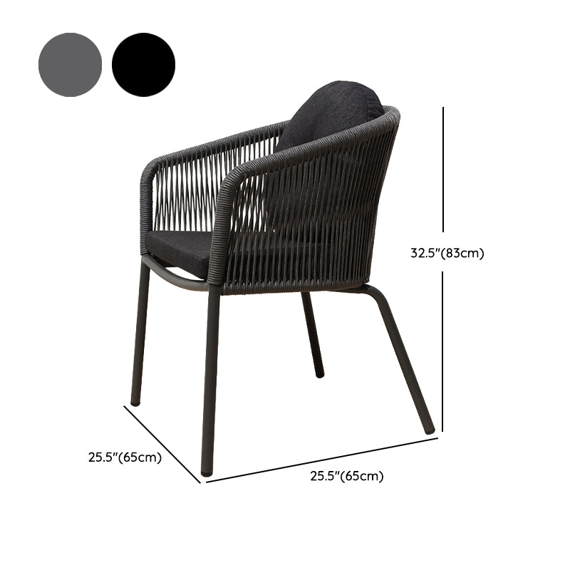 Bohemian 1/4/5 Pieces Dining Set Stone Dining Table Set for Outdoor