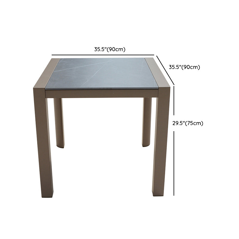 Bohemian Style 1/4/5/7 Pieces Dining Set Stone Dining Table Set