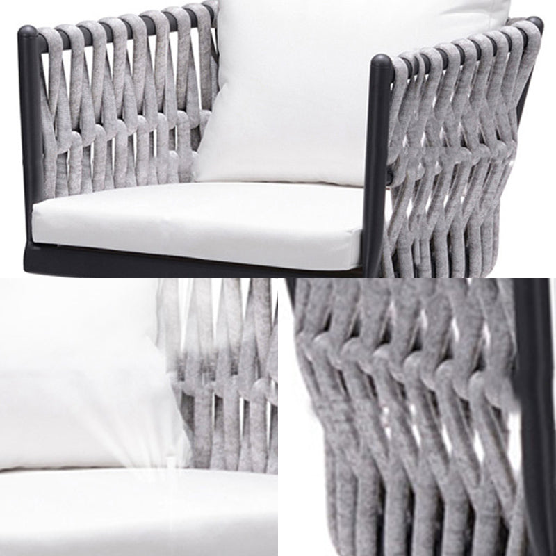 Bohemian Style Dining Set 1/4/5/7 Pieces Wood Dining Table Set for Patio