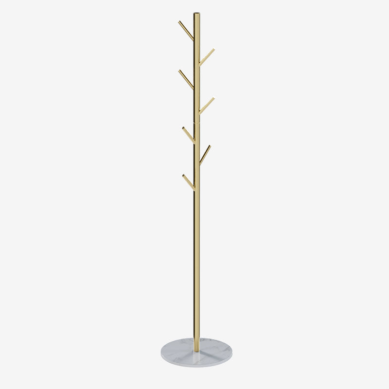 Gorgeous Entry Hall Tree Coat Hooks Metal Coat Rack for Bedroom