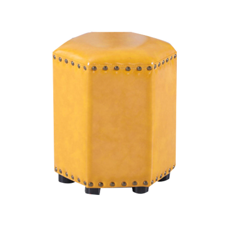 Yellow Modern Standard Leather Specialty Standard for Living Room