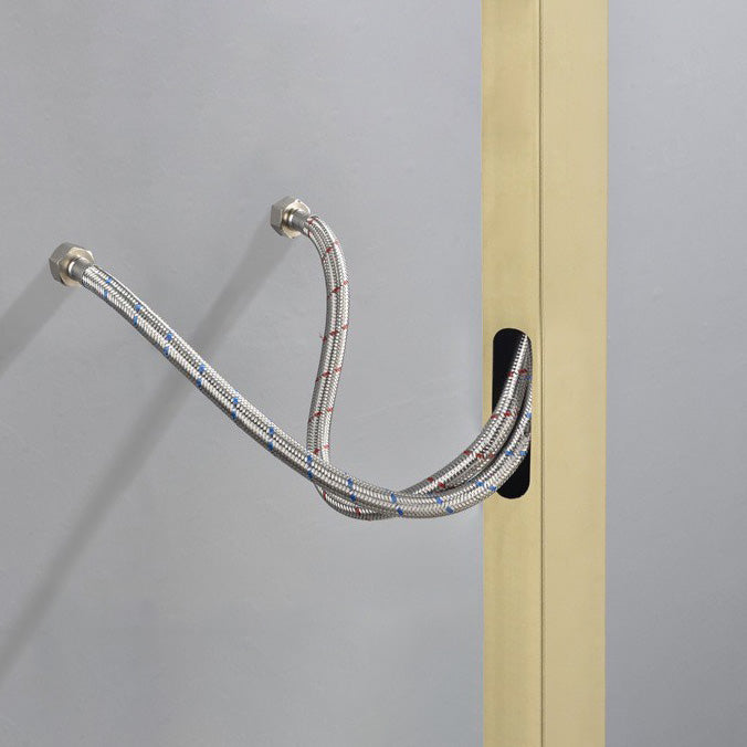 Modern Free Standing Tub Filler Faucet Copper Freestanding Tub Filler Trim
