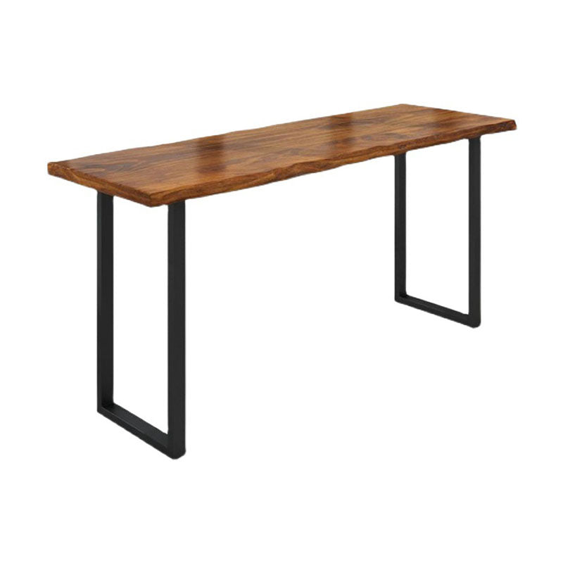 Solid Wood Bar Table Set Industrial Rectangle 1/2/5 Pieces Pub Table Set