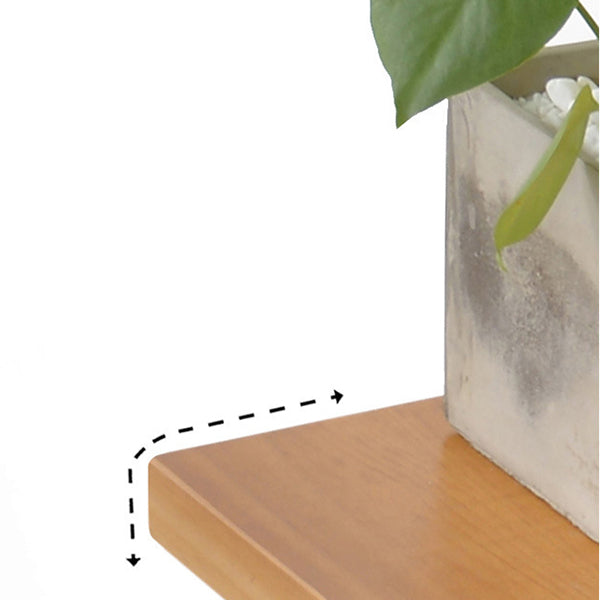 Industrial Style 1/2 Pieces Bar Table Set Rectangle Bar Table with Wooden Stools