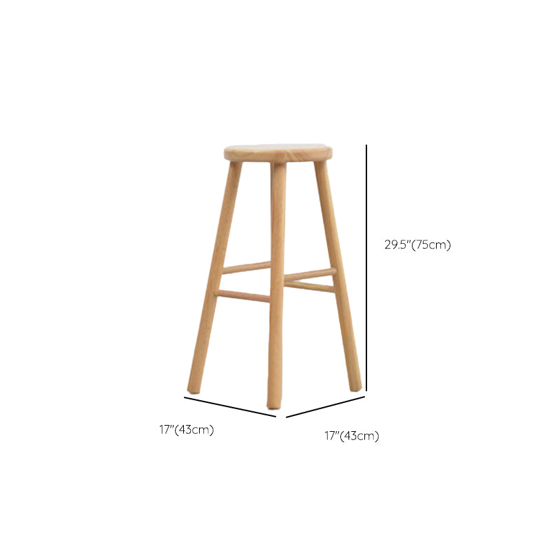 Industrial Style 1/2 Pieces Bar Table Set Rectangle Bar Table with Wooden Stools