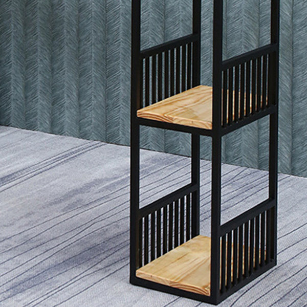 Modern 1/3 Pieces Bar Table Set Rectangle Wood Counter Table with High Stools for Cafe