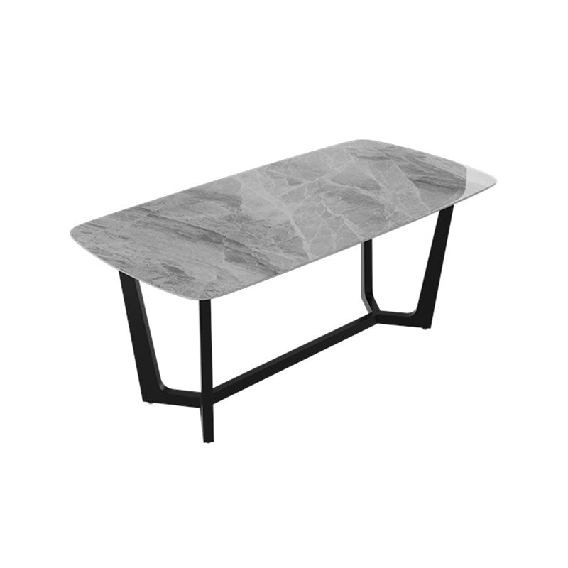 Modern 1/5/6/7 Pieces Dining Set Rectangle Stone Dining Table for Dining Room Cafe