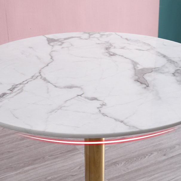 Modern Dining Table with Leather Chairs 1/2/3/5 Pieces Dinette Set