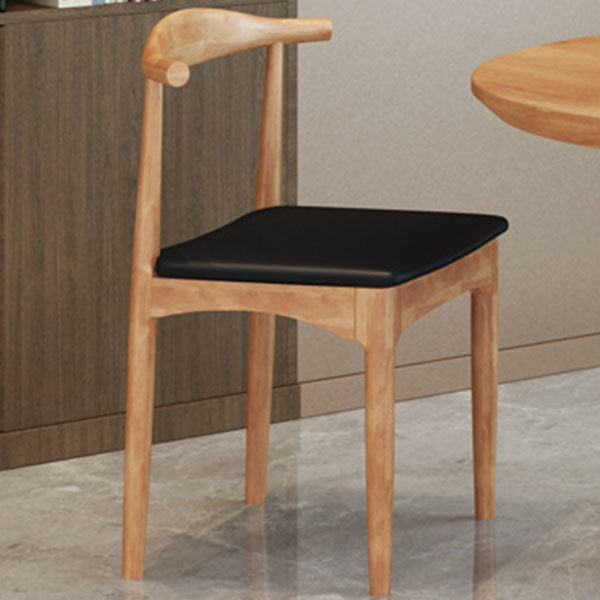 Solid Wood Round Dining Table Set 1/2/3/5 Pieces Contemporary Dining Set