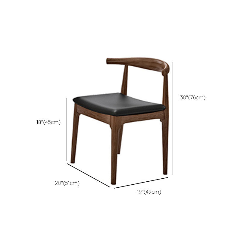 Industrial Brown Dining Table Set 1/5 Pieces Solid Wood Dinette Set for Home