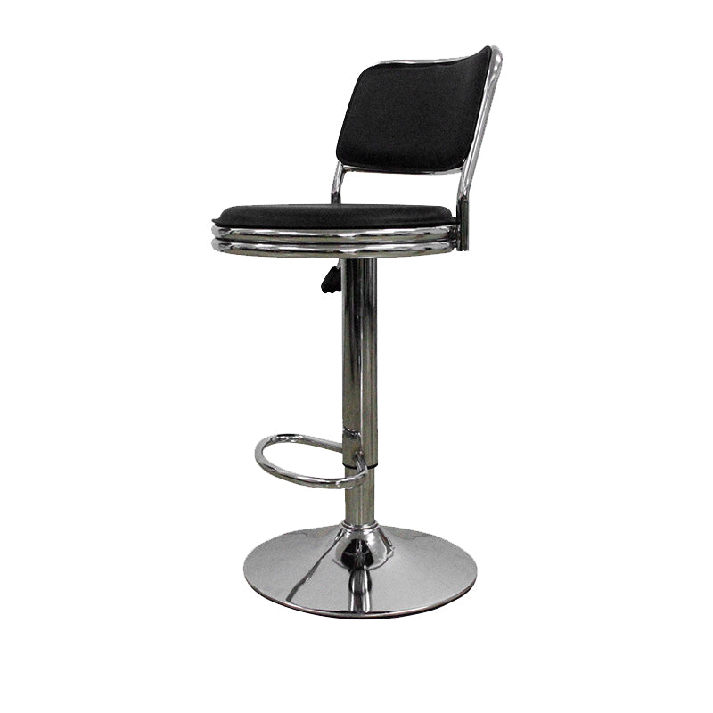 Industrial Metal Counter Height Stools Adjustable Height Bar Stool