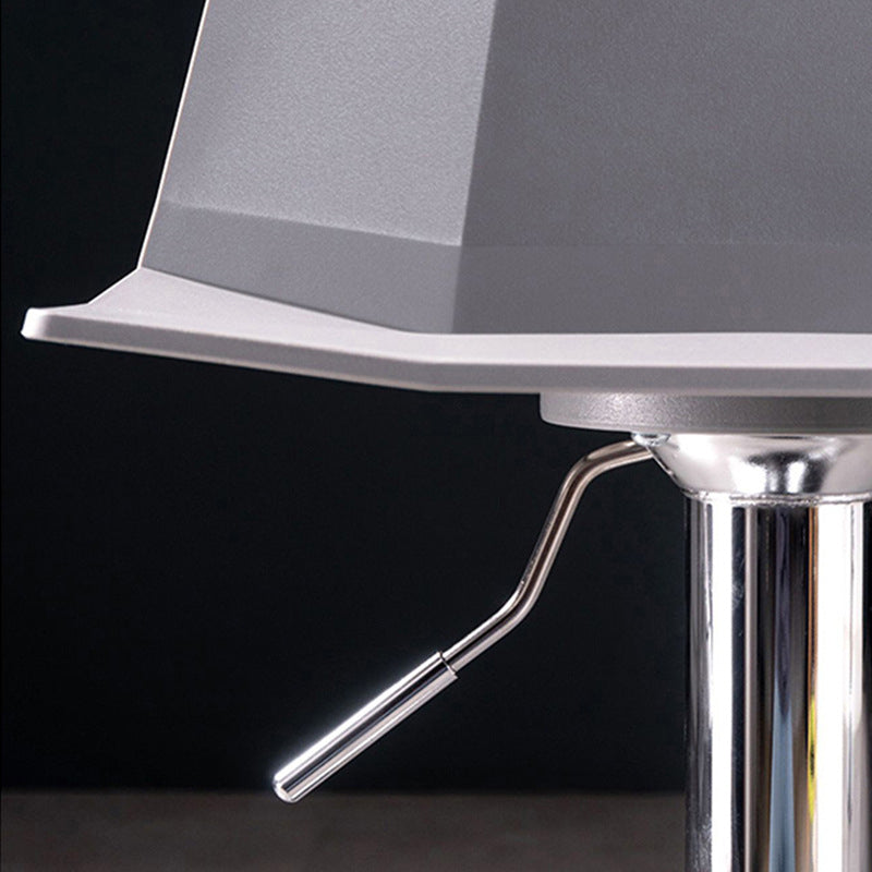 Contemporary Plastic Counter Height Stools Adjustable Height Bar Stool