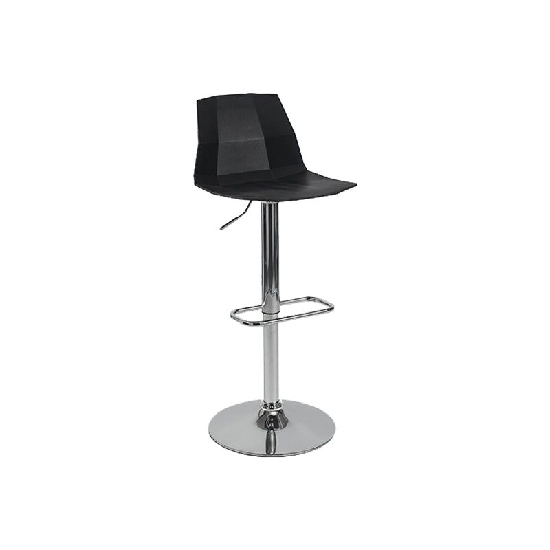 Contemporary Plastic Counter Height Stools Adjustable Height Bar Stool