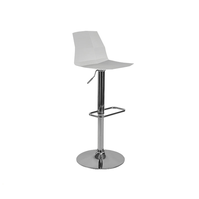 Contemporary Plastic Counter Height Stools Adjustable Height Bar Stool
