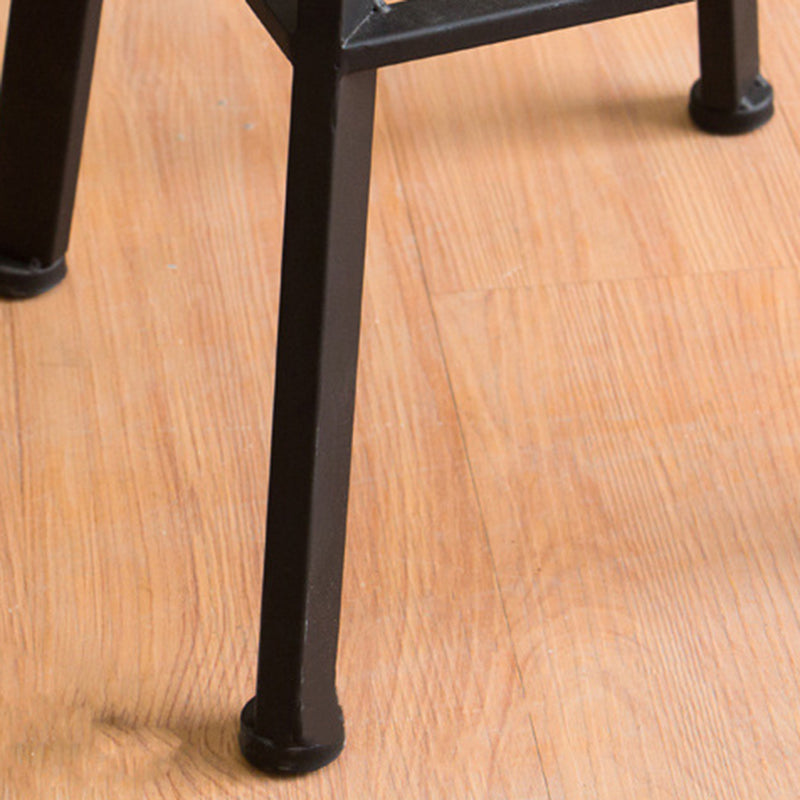 Industrial Metal Counter Height Stools Bar Footrest Stool for Indoor